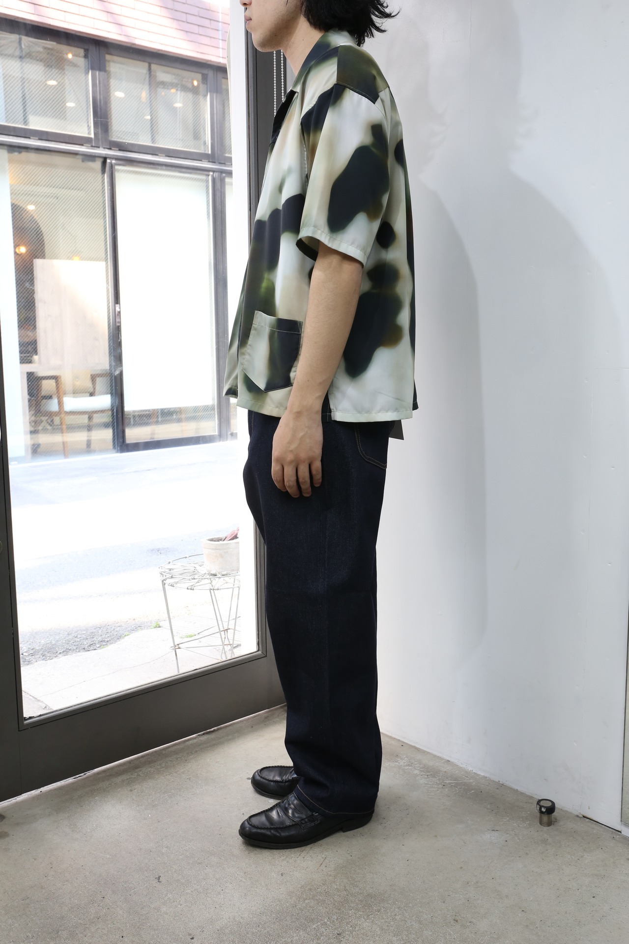 BAL/BLUR PATTERN SS SHIRT BLUR | ＆Chill