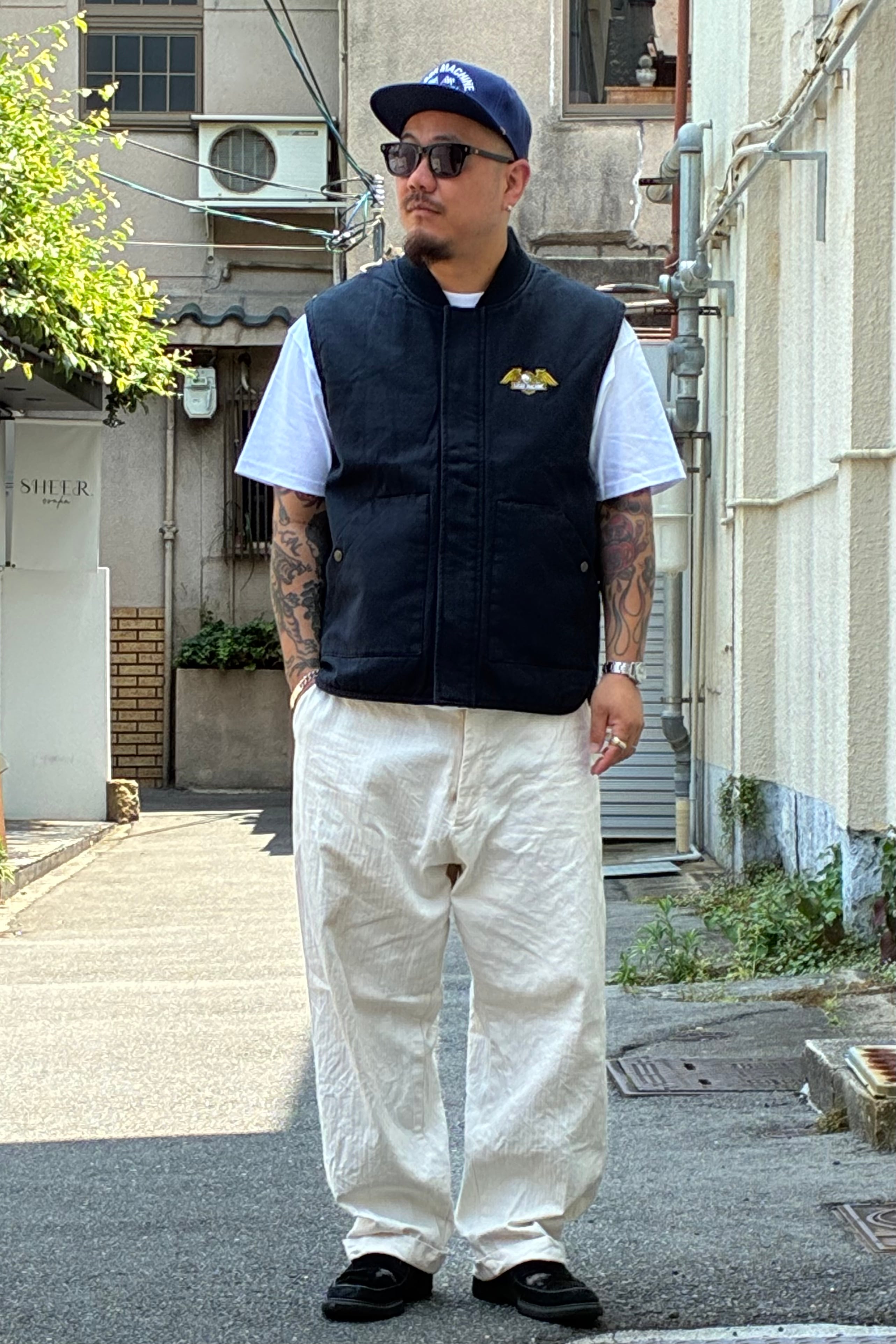LOSER MACHINE】 (ルーザーマシーン) CONDOR II VEST -BLACK | Cannon Ball