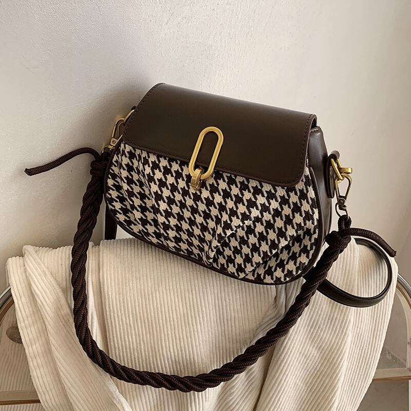 ウィンターショルダーバッグ 冬物 ハンドバッグ メッセンジャーバッグ 手作りハンドバック80431409635