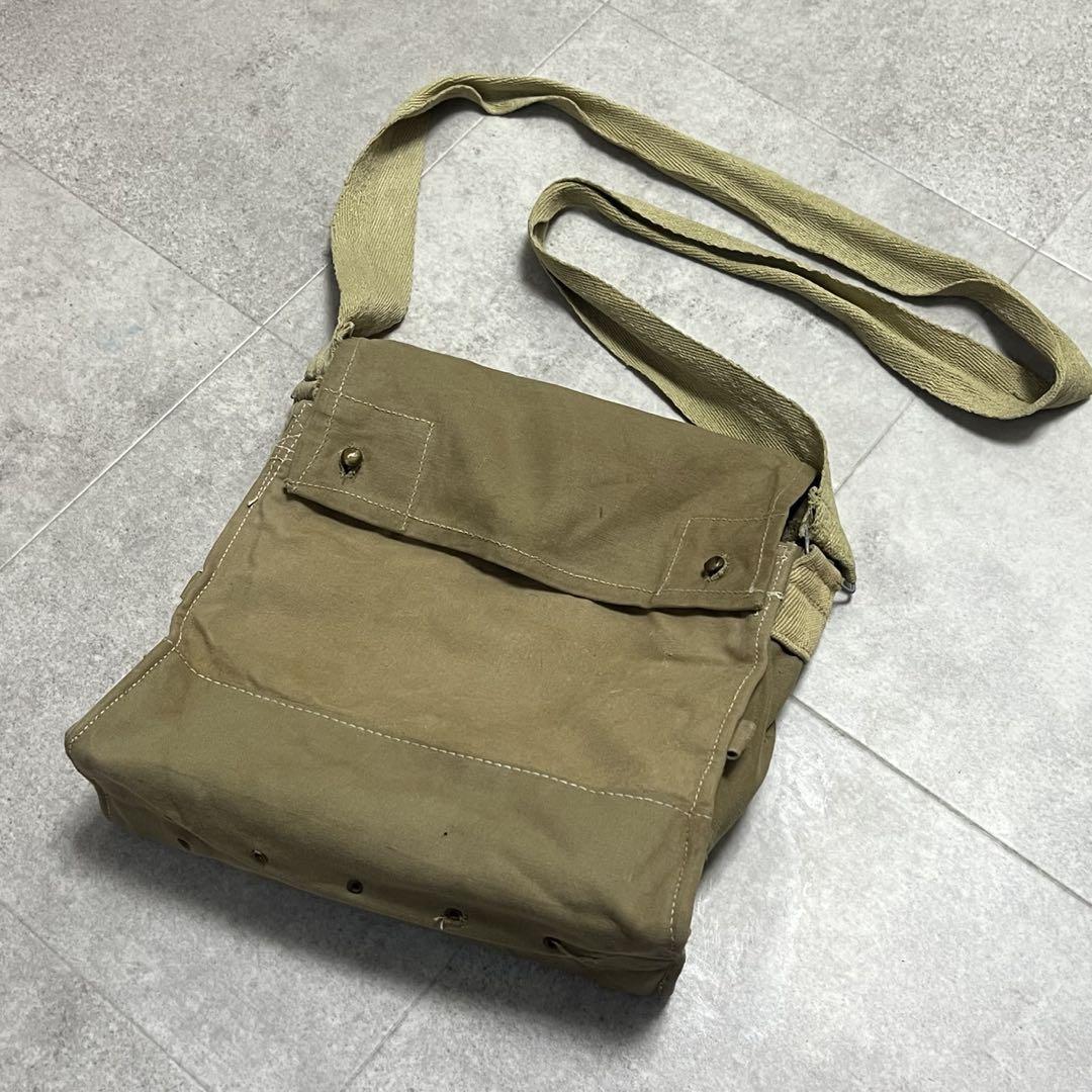 第二次世界大戦 イギリス軍 ガスマスクバッグ ショルダーバッグ WW2 軍