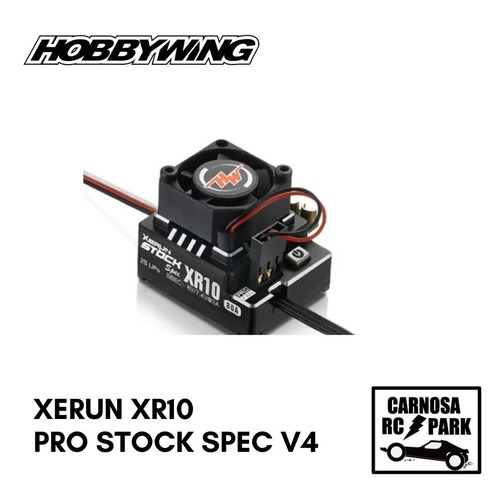 【HOBBYWING ホビーウィング】XeRUN XR10 PRO STOCK SPEC V4【1/10用】[30112401]