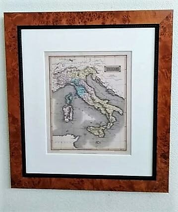 プリント画(ITALY) 額縁外寸43.5x48.5x2.0㎝ 内寸36.5 プリント画(ITALY) 額縁外寸43.5x48.5x2.0㎝ 内寸36.5