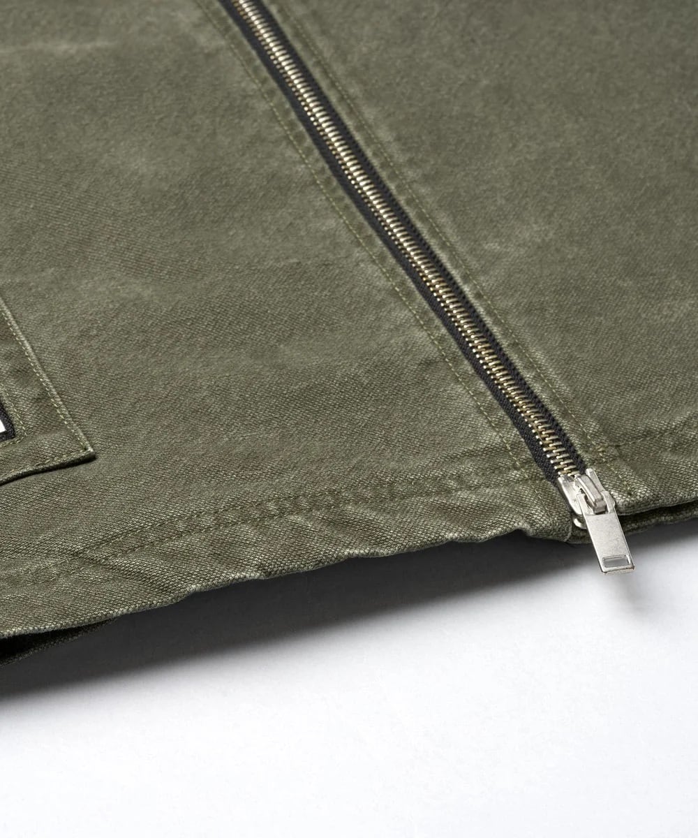 High Collar Duck Fabric Blouson Khaki | 武蔵小杉のセレクトショップ