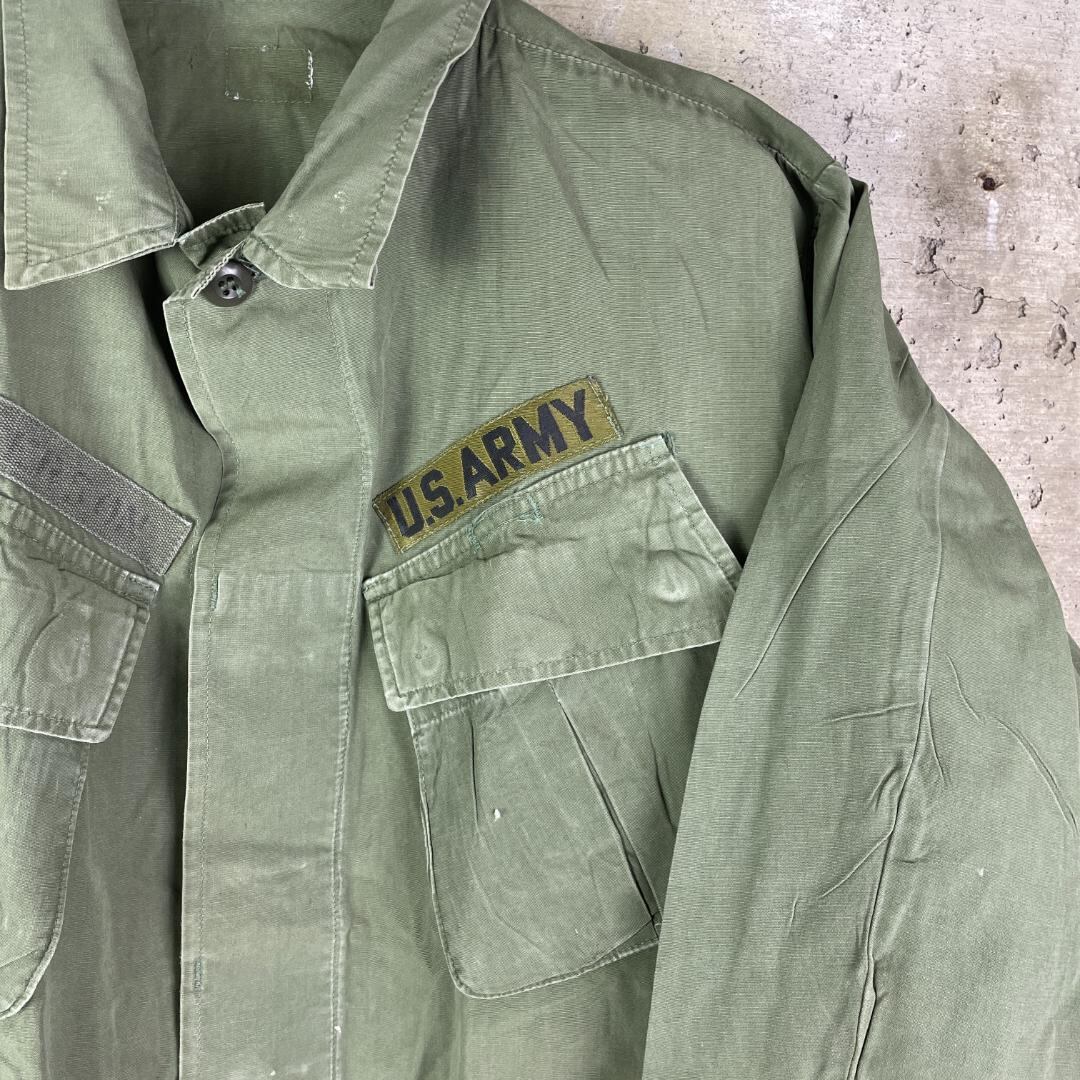 AY46 【米軍実物】US ARMY ジャングルファティーグ ジャケット 3rd