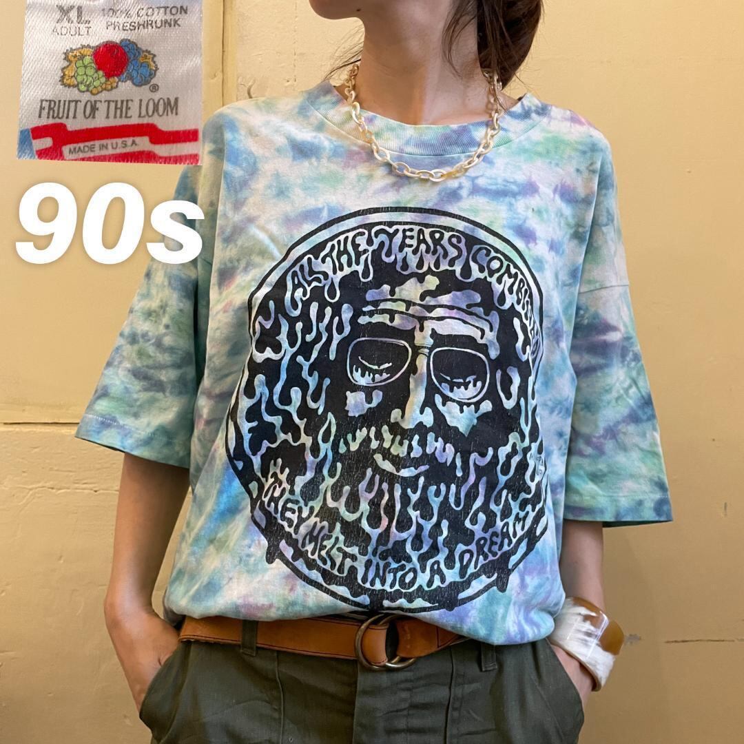 USA製 90s anvil グレイトフルデッド ビンテージ Tシャツ タイダイ