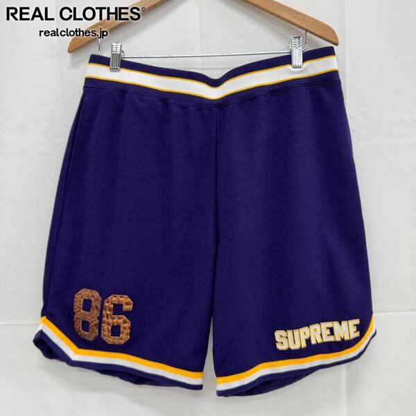 ウェア SUPREME Faux Croc Basketball Short Supreme/シュプリーム【22SS】Faux Croc Basketball Short/ショート