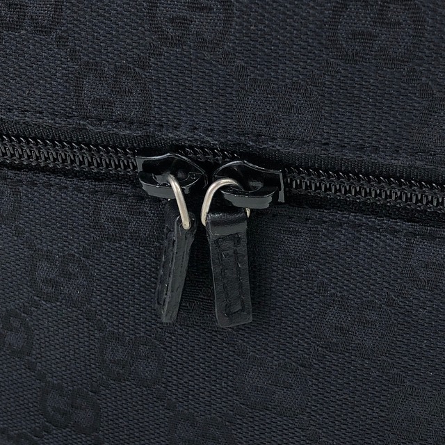 GUCCI グッチ GG柄 キャンバス バニティバッグ ハンドバッグ ブラック vintage ヴィンテージ オールド xekyyx