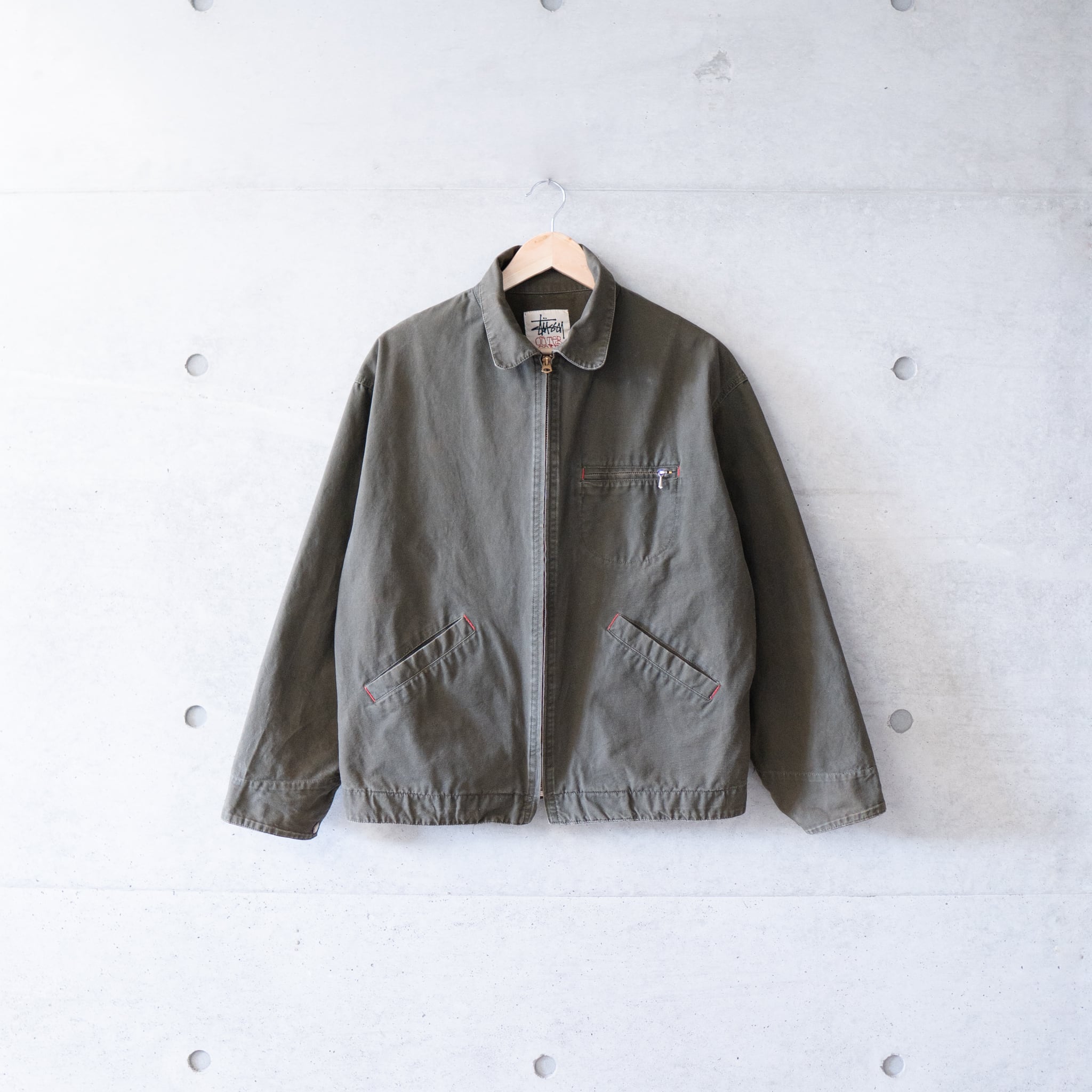 Old Stussy USA製 Outer Gear ナイロンジャケット