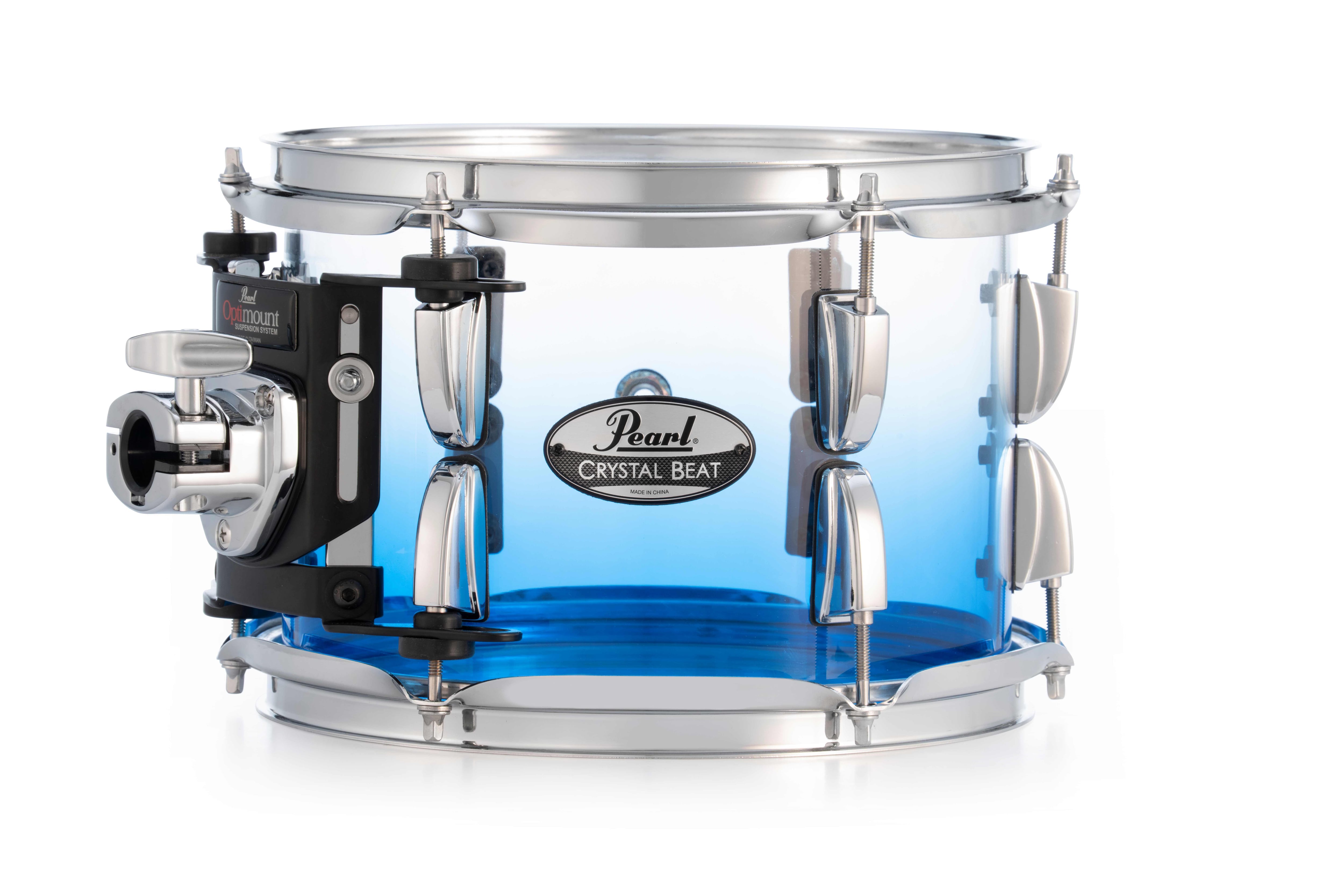 ④ 函館・北斗市近郊 直接取引限定 Pearl CRYSTAL BEAT ドラムセット アクリルドラム 打楽器 限定] Pearl CRYSTAL BEAT 4PC DRUMSET 22BD 10T 12T 16FT シェル