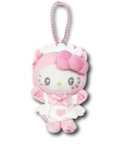 サンリオ　ミニマスコットキーホルダー　ねこねこメイド　PK