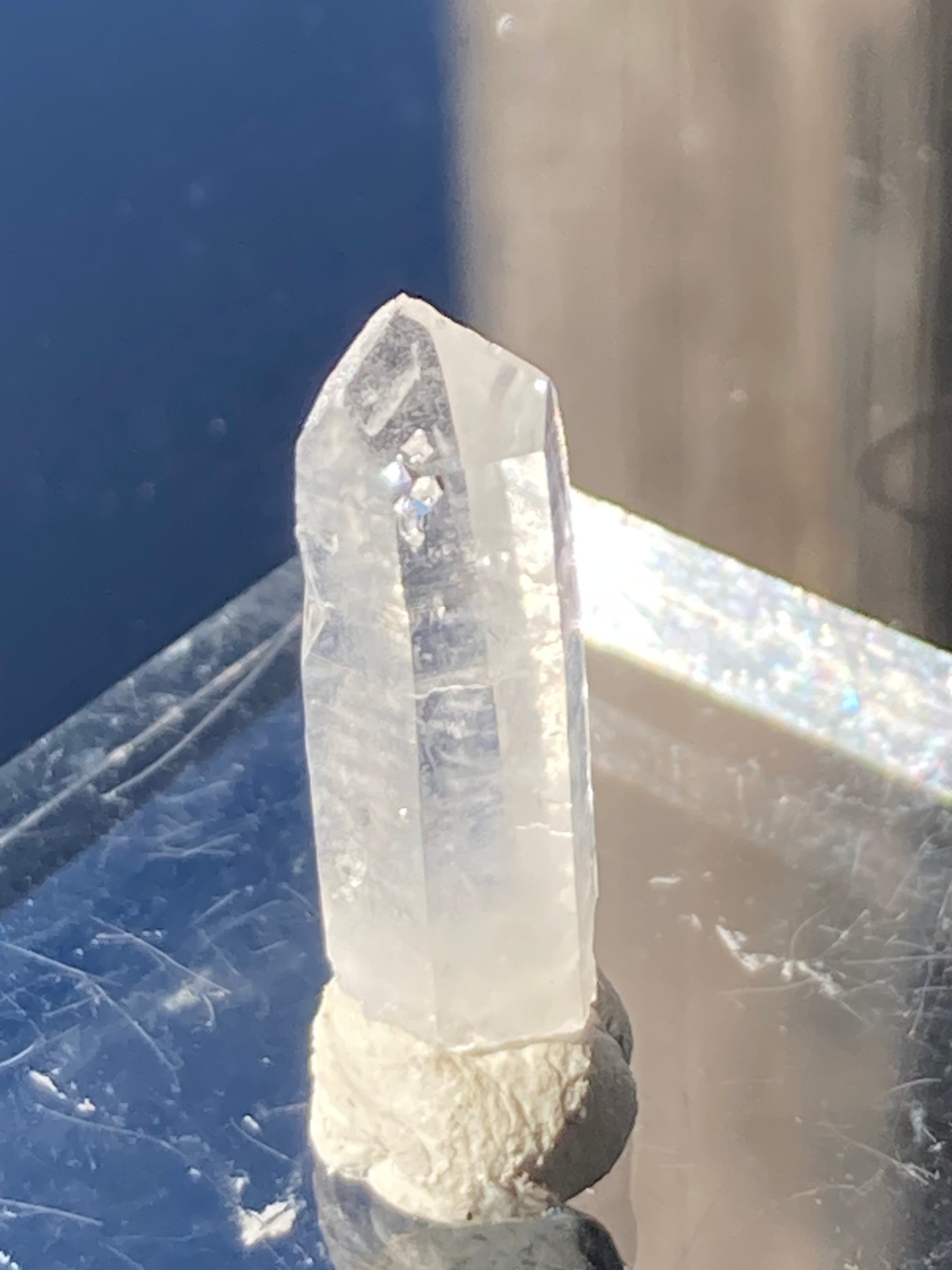 国産負晶入り水晶(福島県蛍鉱山)① | Crystal Moon -Miyazaki Quartz-