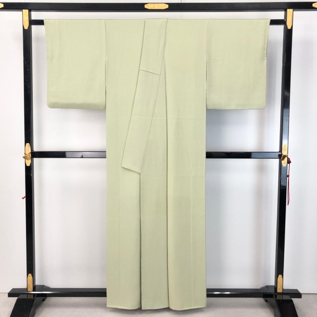 ☆ 色無地 裏柳色 一つ紋 K-5104 色無地 裏柳色 一つ紋 K-5104