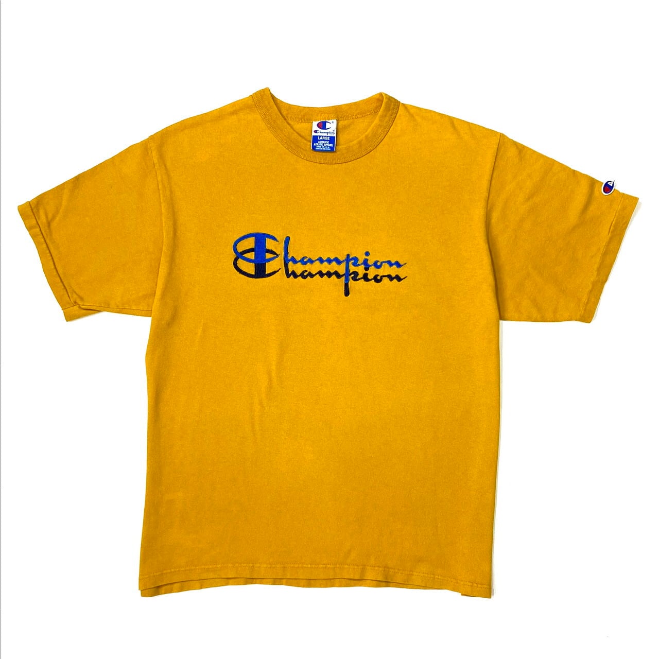 90年代 チャンピオン Champion ロゴプリントTシャツ USA製 メンズL ヴィンテージ /eaa338370