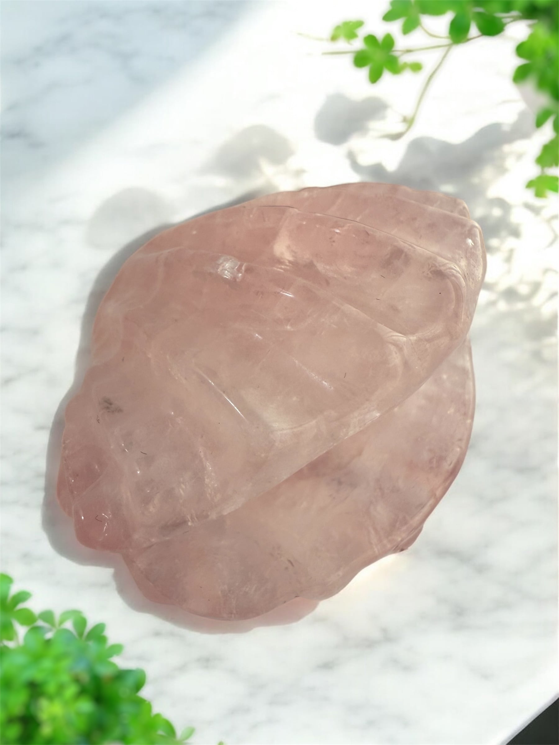 D17-10〕入手困難 極上品質 超透明 水晶 ドクロ クリスタルスカル 虹