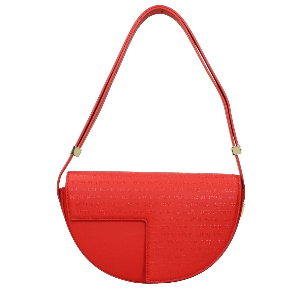 PATOU パトゥ レディース ショルダーバッグ レザー レッド