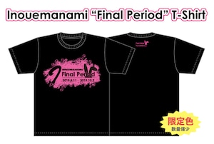 "Final Period"T-Shirt【BLACK】XL