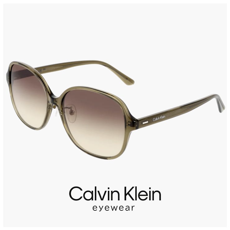 【新品】 カルバンクライン サングラス ck20548sa-330 58mm   メンズ レディース ユニセックス モデル バタフライ 型 UVカット UV400 紫外線対策 カルバン・クライン グラデーション レンズ TRANSPARENT KHAKI クリア カラー フレーム カルバンクライン サングラス ck20548sa-330 58mm calvin klein メンズ