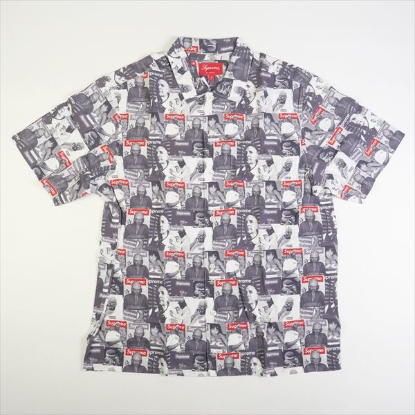 supreme Hearts Rayon Shirt Black Mサイズ
