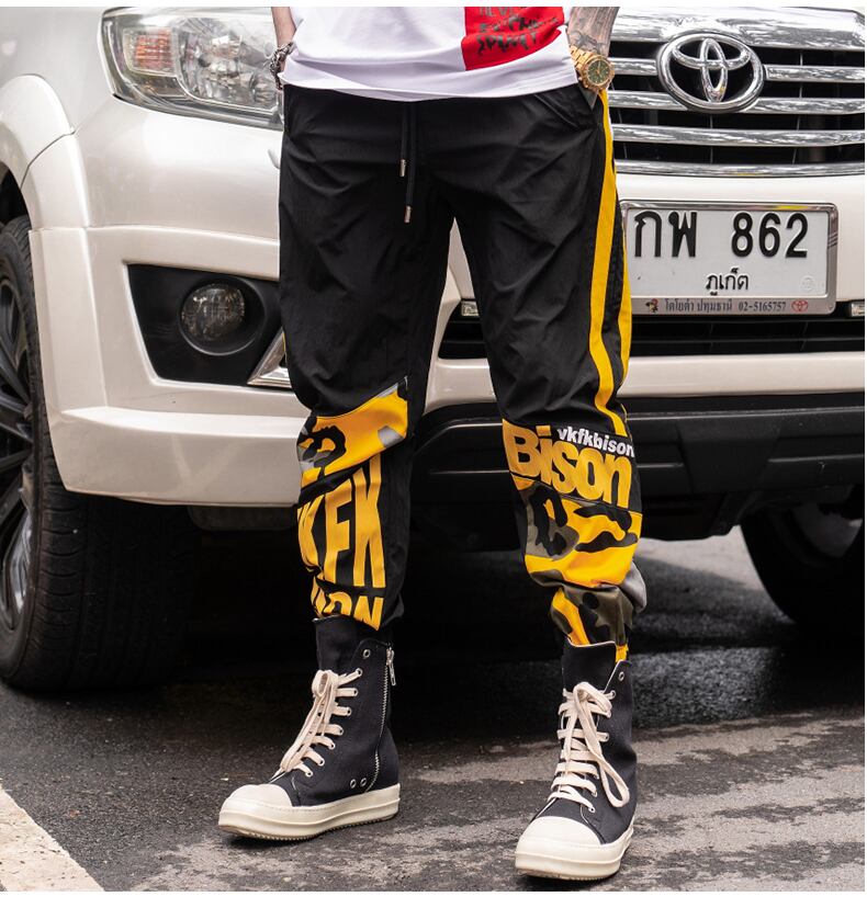 全2色 スウェットパンツ プリント カジュアル ストリート