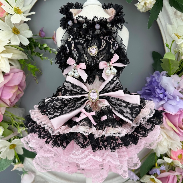 ロマンティックレースプリンセスドレス　00935