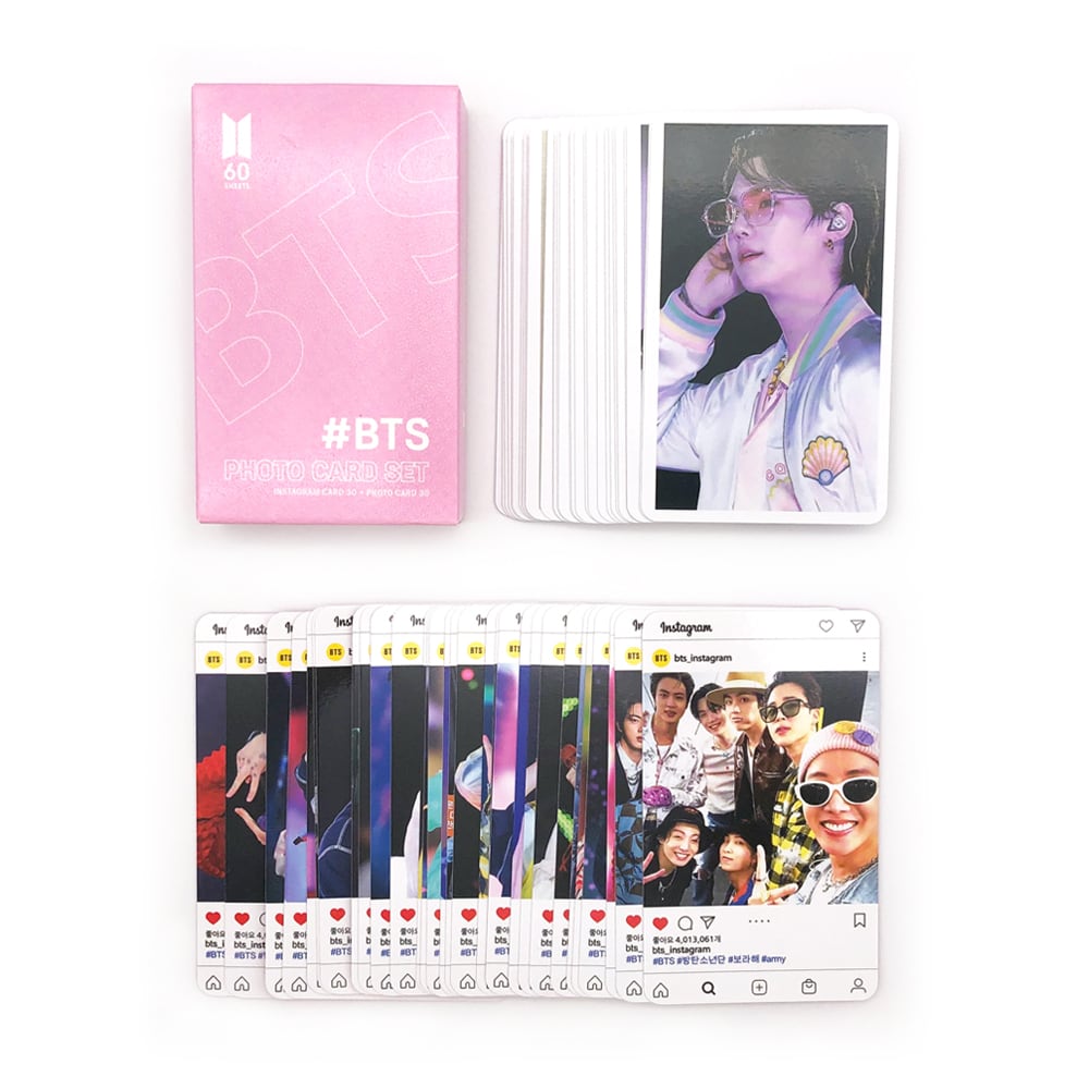 防弾少年団 60枚入り フォトカード セット BTS 60pcs Photocard Set