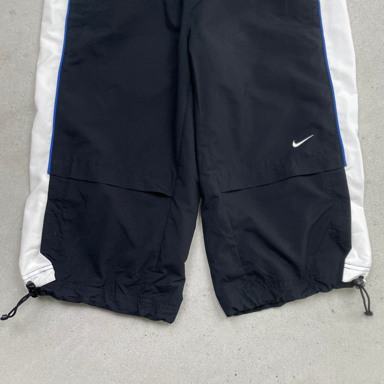 00年代 NIKE ナイキ 七分丈 クロップド ポリエステル トラックパンツ 