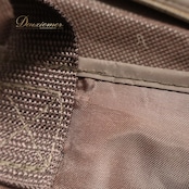 フラダンス 小物 ガーメントバック ブラウン系 マカマカ MakaMaka バッグ 茶 ハワイアンプリント 不織布 ダンス小物 ファスナー 持ち運び 練習 レッスン イベント 発表会