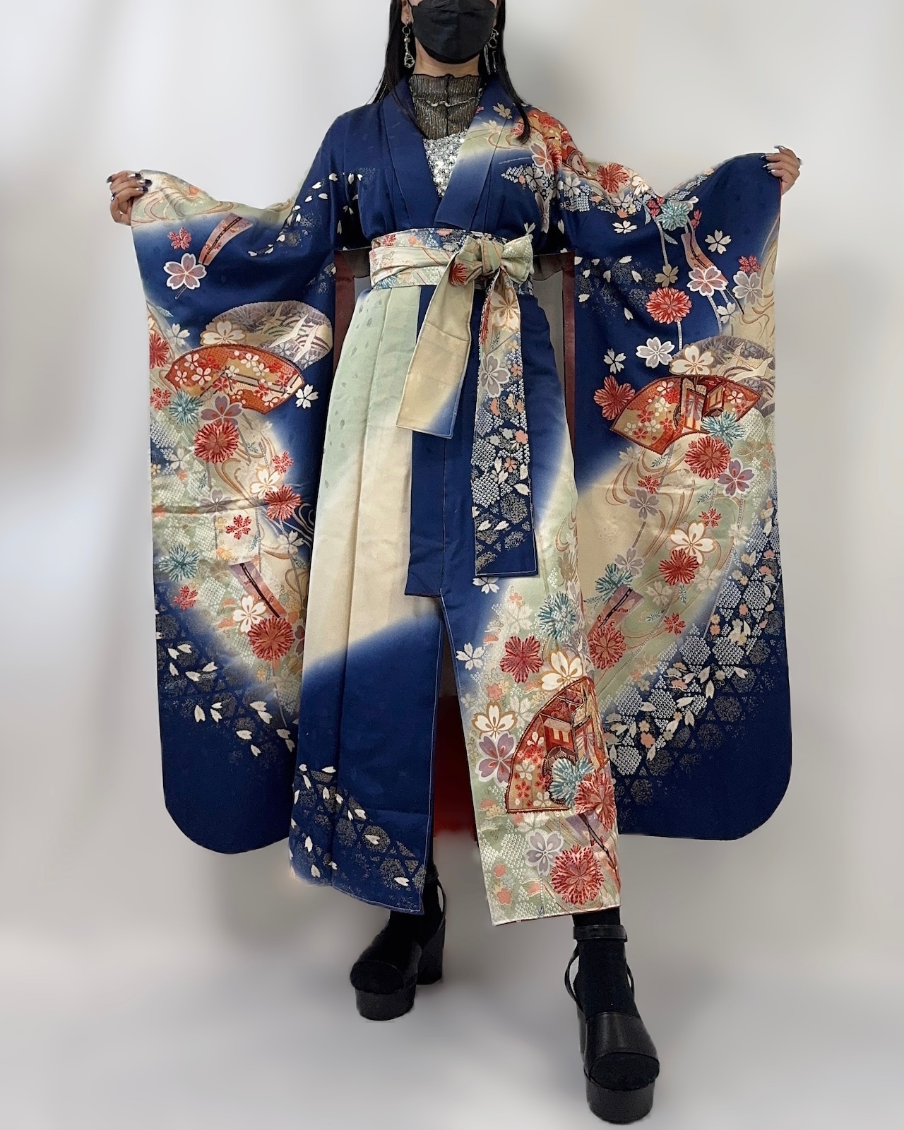 Furisode coat 473
