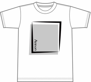 Tシャツ（ホワイト&グレー）