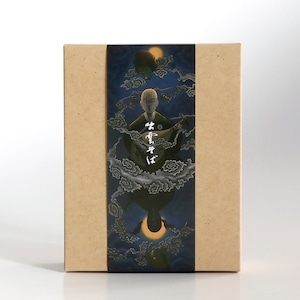 ”怪談シリーズ”〈耳なし芳一〉【2食入り】出雲そば (つゆ付) なま