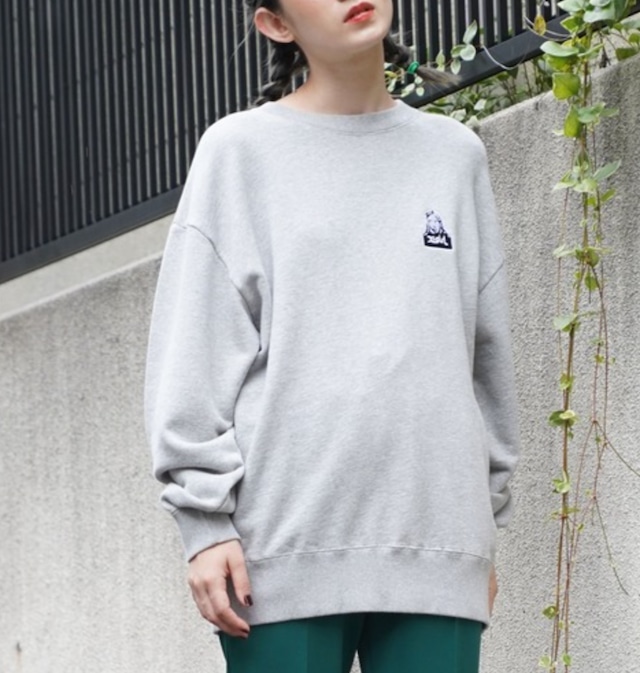 X-girl】FACE EMBROIDERY CREW SWEAT TOP スウェット トレーナー ...