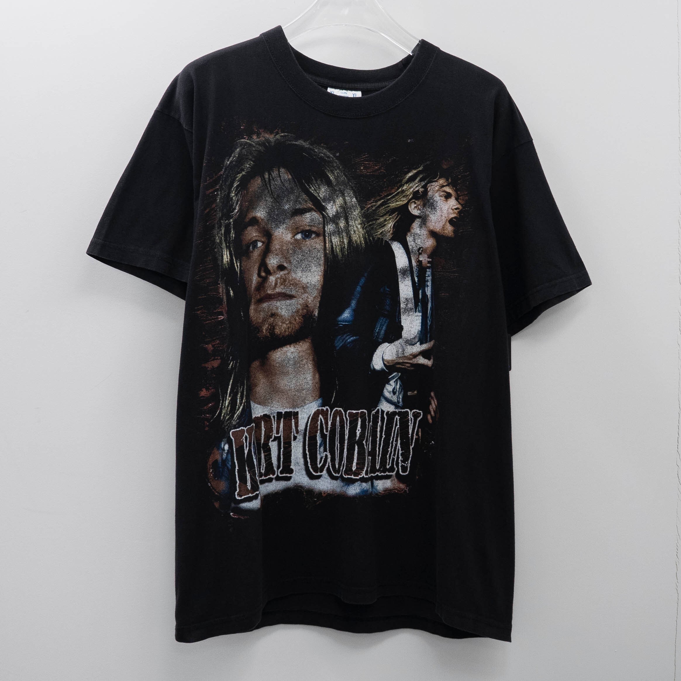Nirvana " Bootleg Kurt Cobain " Euro XL【A12-54】