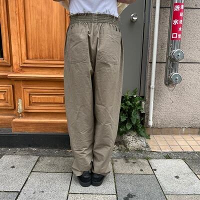 CAMIEL FORTGENS カミエル・フォートヘンス 21AW GRANDPA PANTS カット