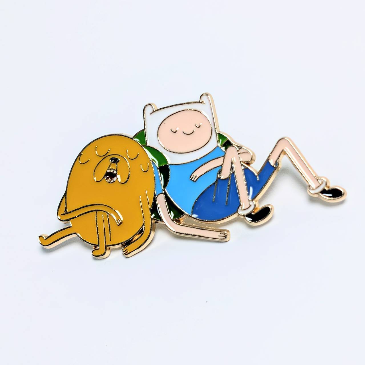 送料無料！ ★ピンズ PINS★ピンバッジ 【 Adventure Time ( アドベンチャータイム )  】フィン&ジェイク〚アメリカン雑貨 アメトイ〛