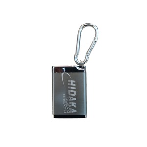 HIDAKA 25SS PORTABLE ASHTRAY - FRISK (Silver)