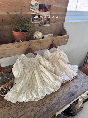 予約:Spring one piece〔marron〕