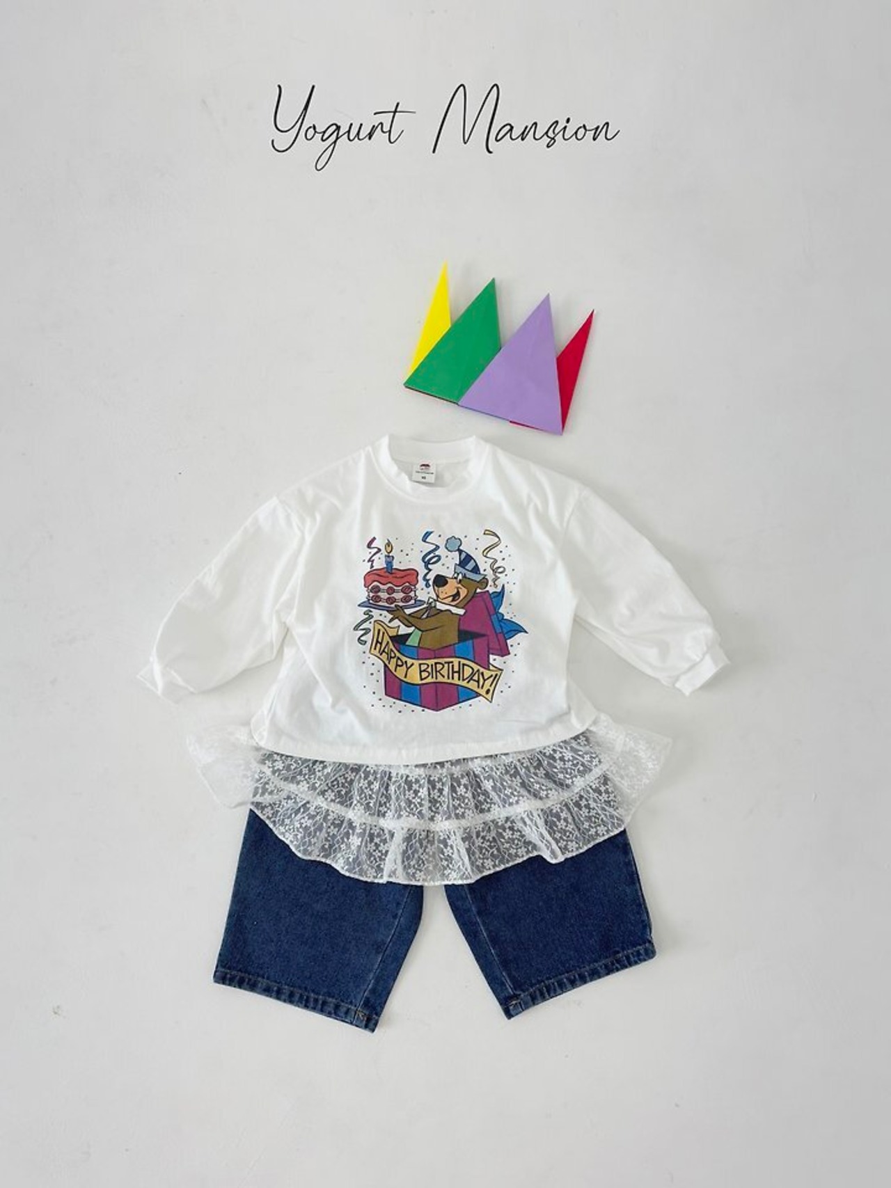 【取寄/韓国直送】Yogurt Mansion （Mom）誕生日スーツ｜秋服｜韓国子供服｜26/AT