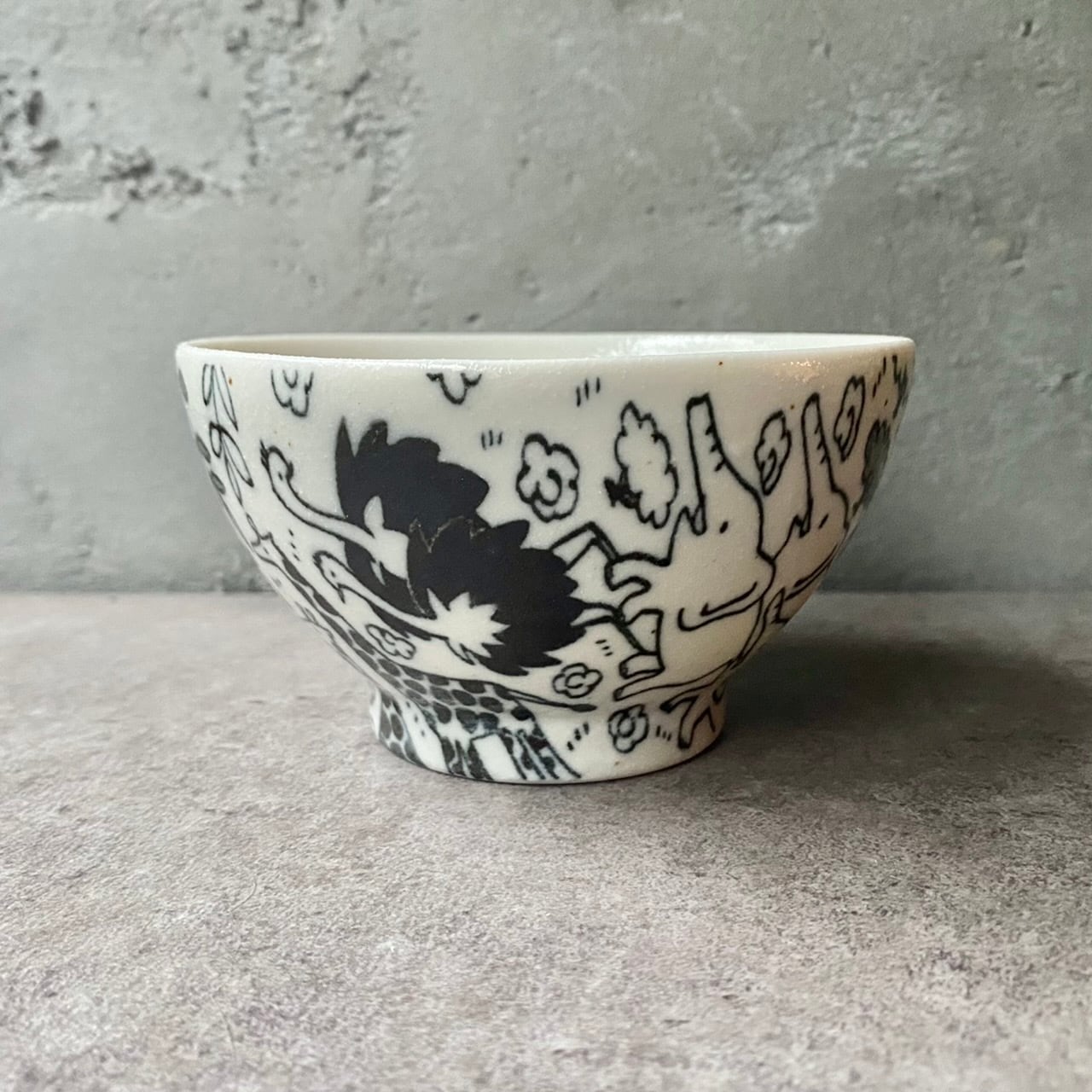 いきものずかん 小ぶりな茶碗 11cm | 瀬尾商店