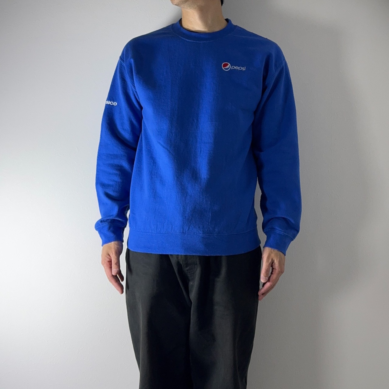 PEPSI Staff sweatshirt GILDAN M 古着 - 14