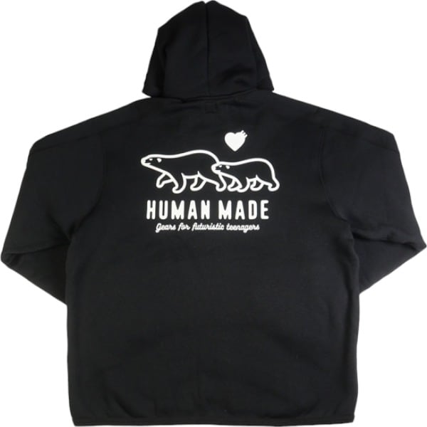 humanmadeHuman made FLEECE SWEAT ZIP HOODIE