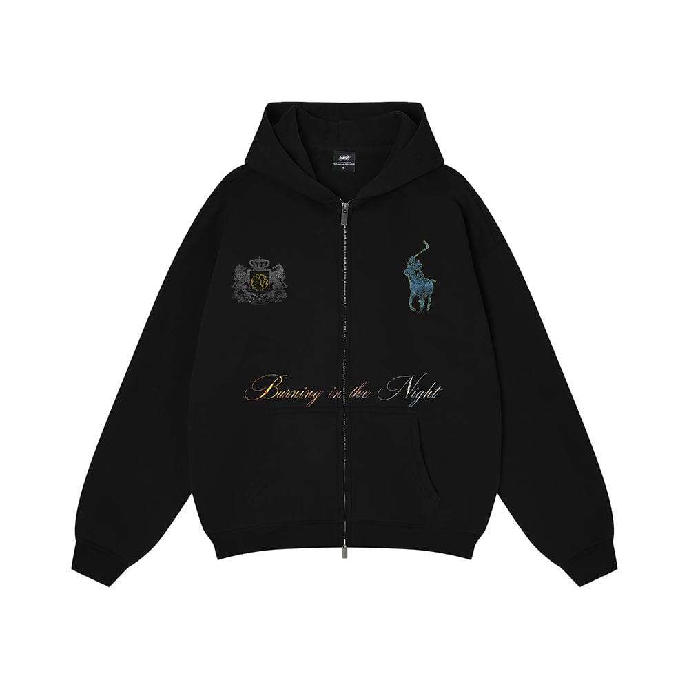 WSHOT Original Death on Horseback Zip Hoodie WS132 | wshot