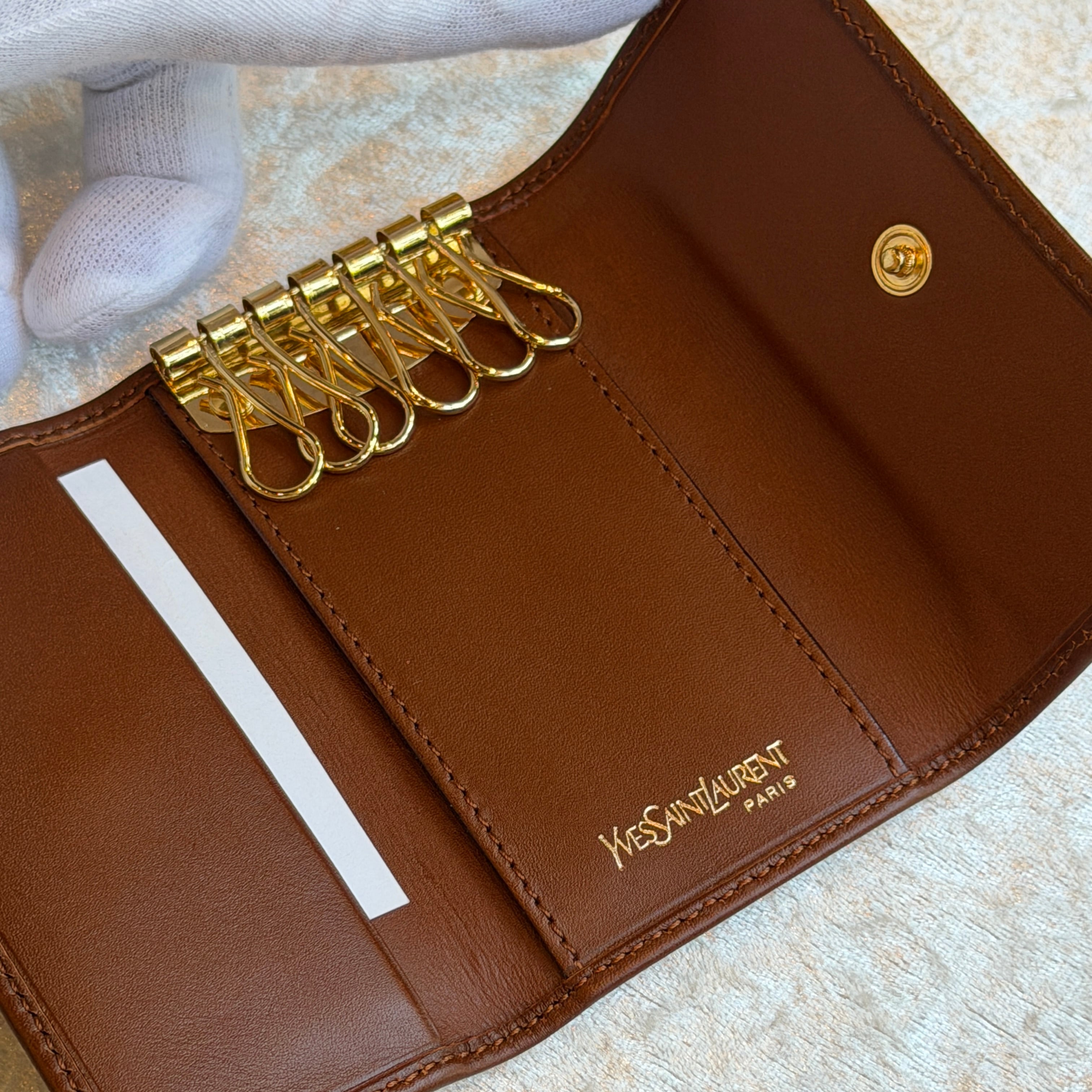 YVES SAINT LAURENT key case | CHIMI VINTAGE