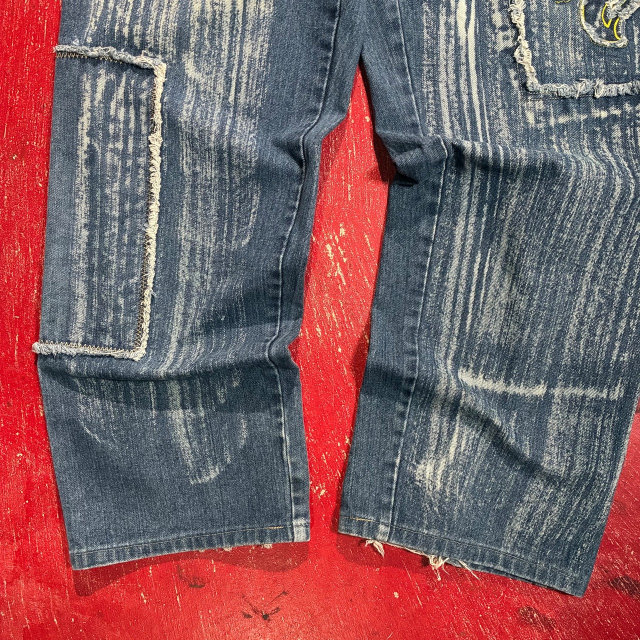 RAW BLUE Hip Hop デニムパンツ　バギーパンツ