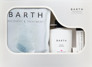 【人気】BARTH Premium Moisture Kit ( 入浴剤 9錠 ＋ ミニボディクリーム ラベンダー＆ゼラニウム ＋ プレミアムリップクリーム ) ギフト プレゼント