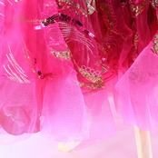 社交ダンス 衣装 スタンダードドレス ワンピース ドレス スタンダード フロート レース ゴールド スパンコール フリル デモ 競技 ダンス パーティ 発表会 ピンク系 華やか 優雅 3枚重ね おしゃれ 美しい イベント 高級感 競技用 ダンス衣装 上品 発表会用 ステージ衣装