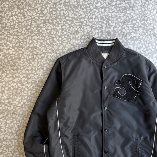 STUSSY / 00’s puff stadium jacket size L