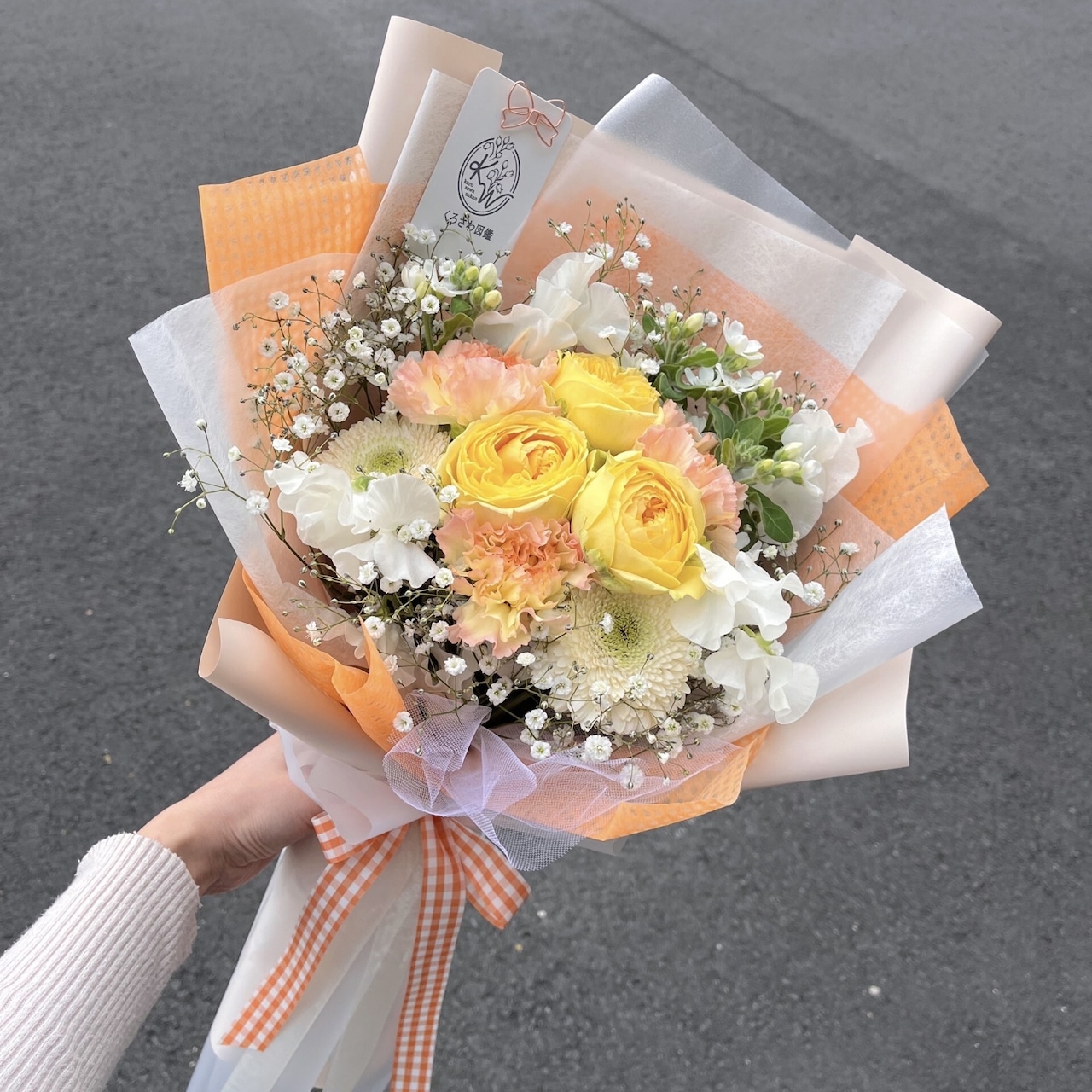 【店舗受取り】bouquet ブライトスプリングブーケ