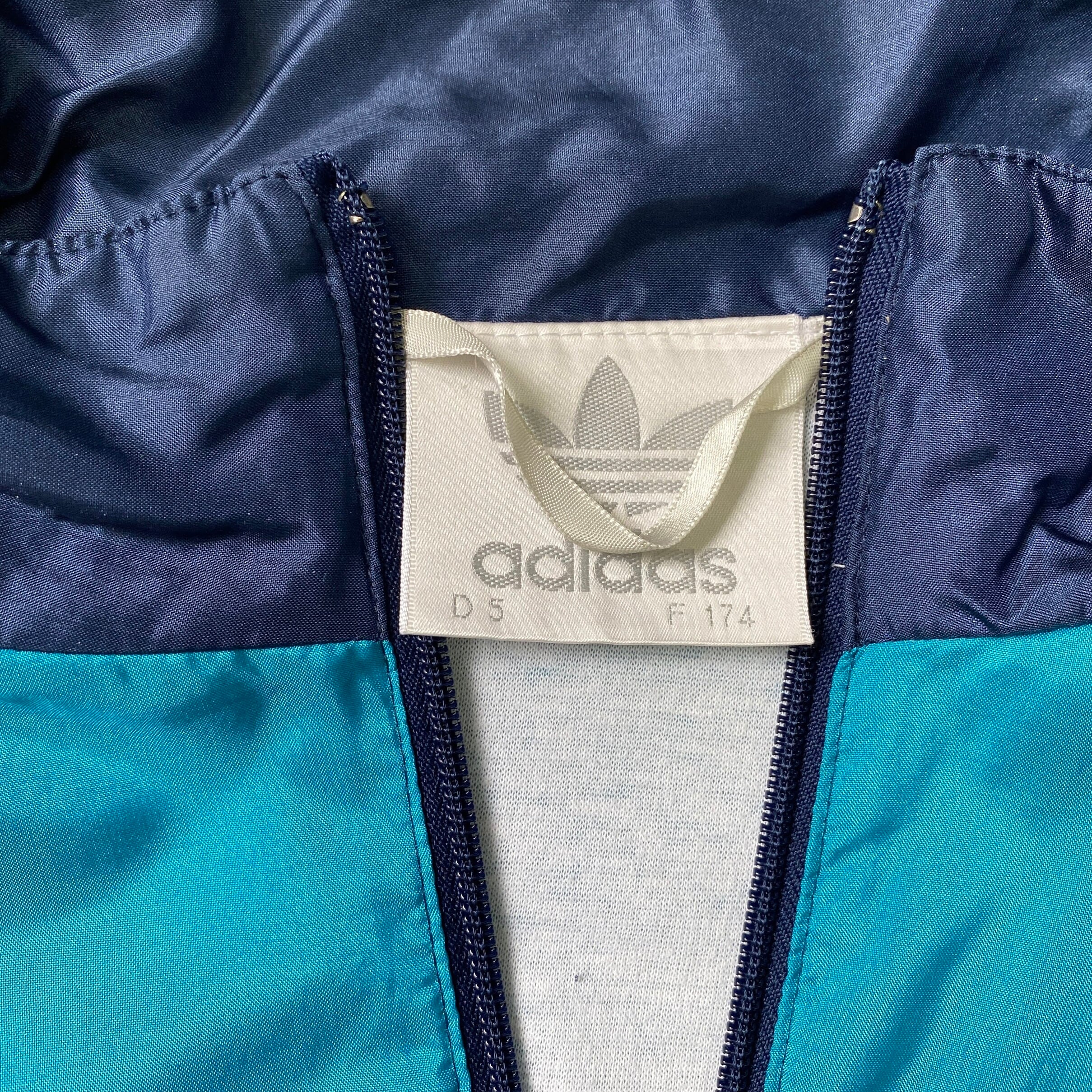 80〜90年代 80s 90s 銀タグ adidas アディダス ナイロンジャケット 