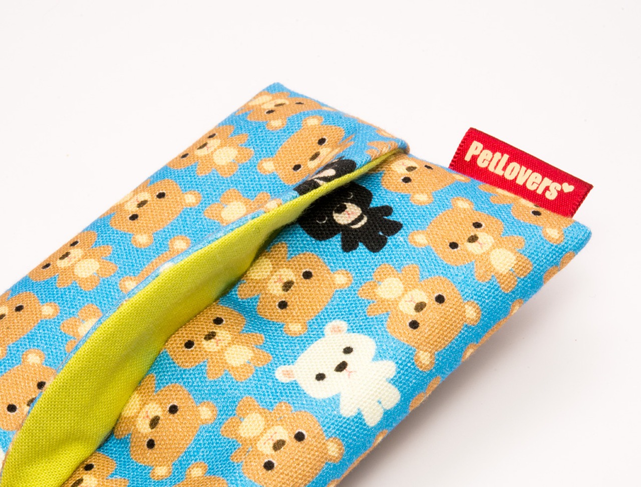 ティシュケース TK-101B クマ Bear オリオンブルー