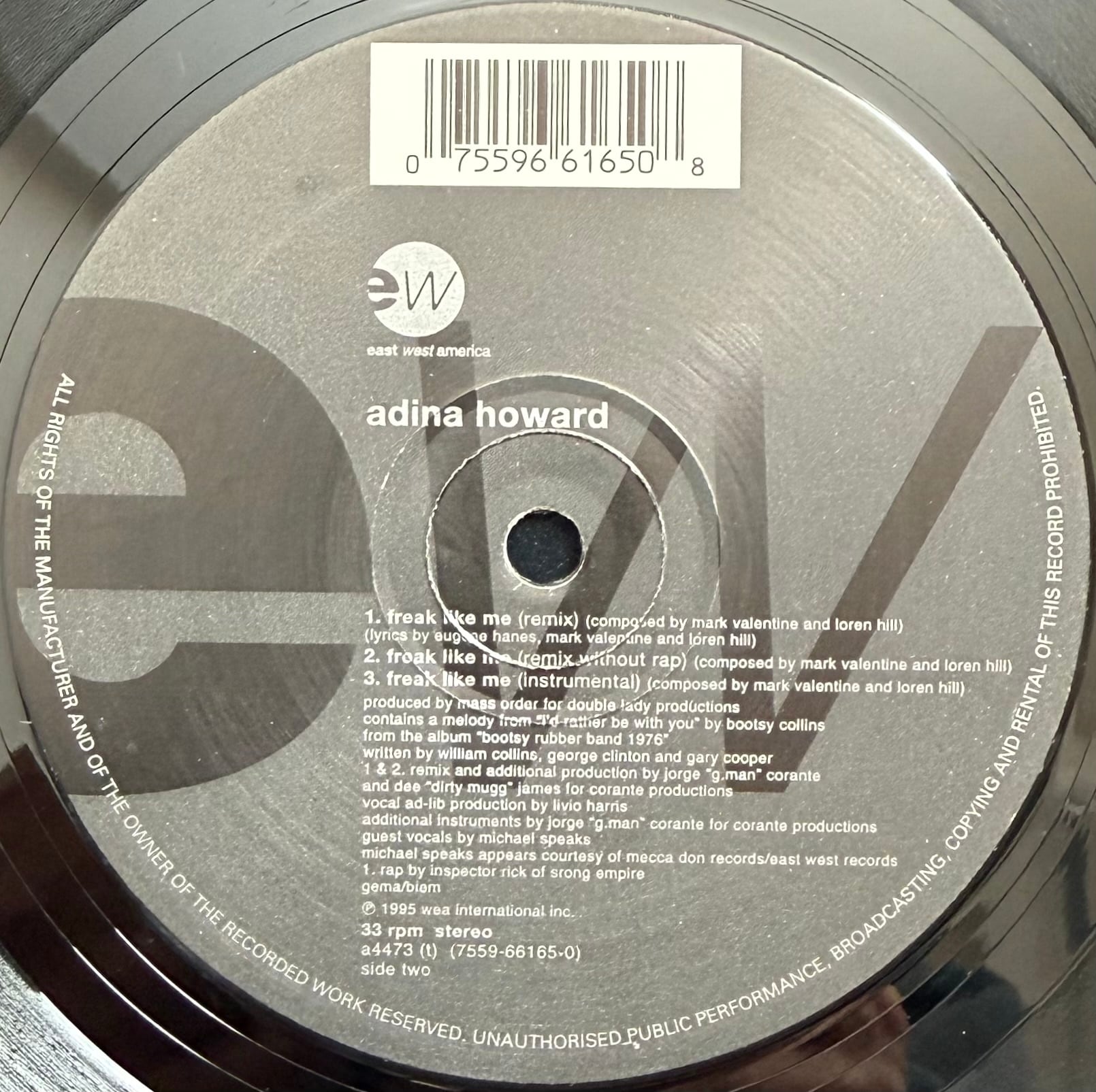 1995] Adina Howard – Freak Like Me [EastWest Records America